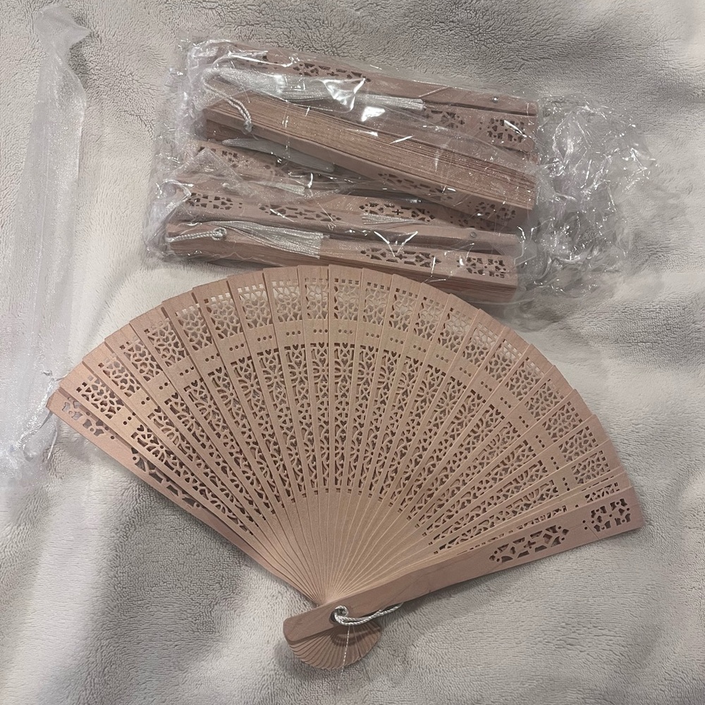 Elegant Hand Fan Party Favors